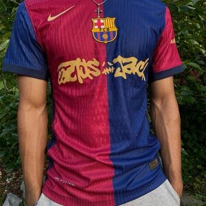 Travis Scott x FC Barcelona Limited Edition Home 2025 Nike Jersey
